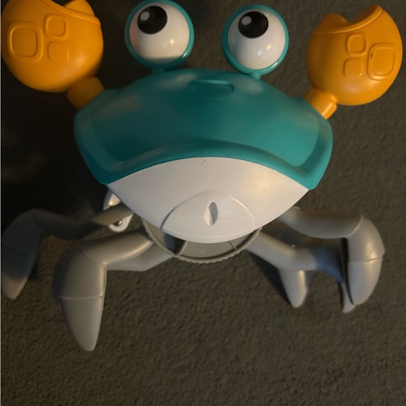 Other - Teal and Yellow Crab Dancing Toy for Kids